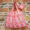 Foldable Eco-Friendly Shopping Bag with Cartoon Print