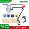 Adjustable Magic Arm with Crab Clamp and Phone Holder
