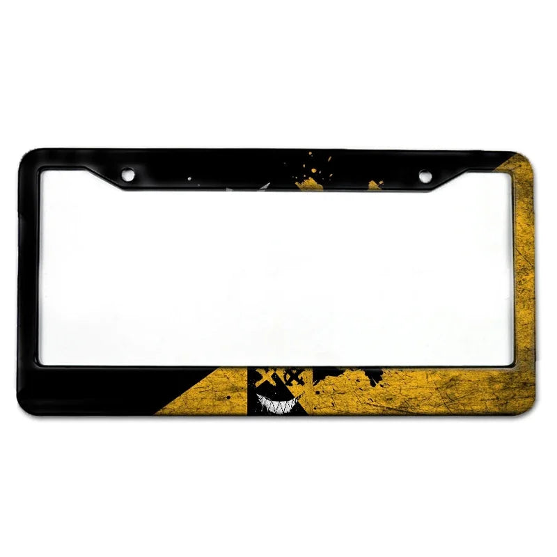 Custom Aluminum License Plate Frame with HD Design