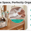Travel Hair Tool Organizer with Hanging Hook