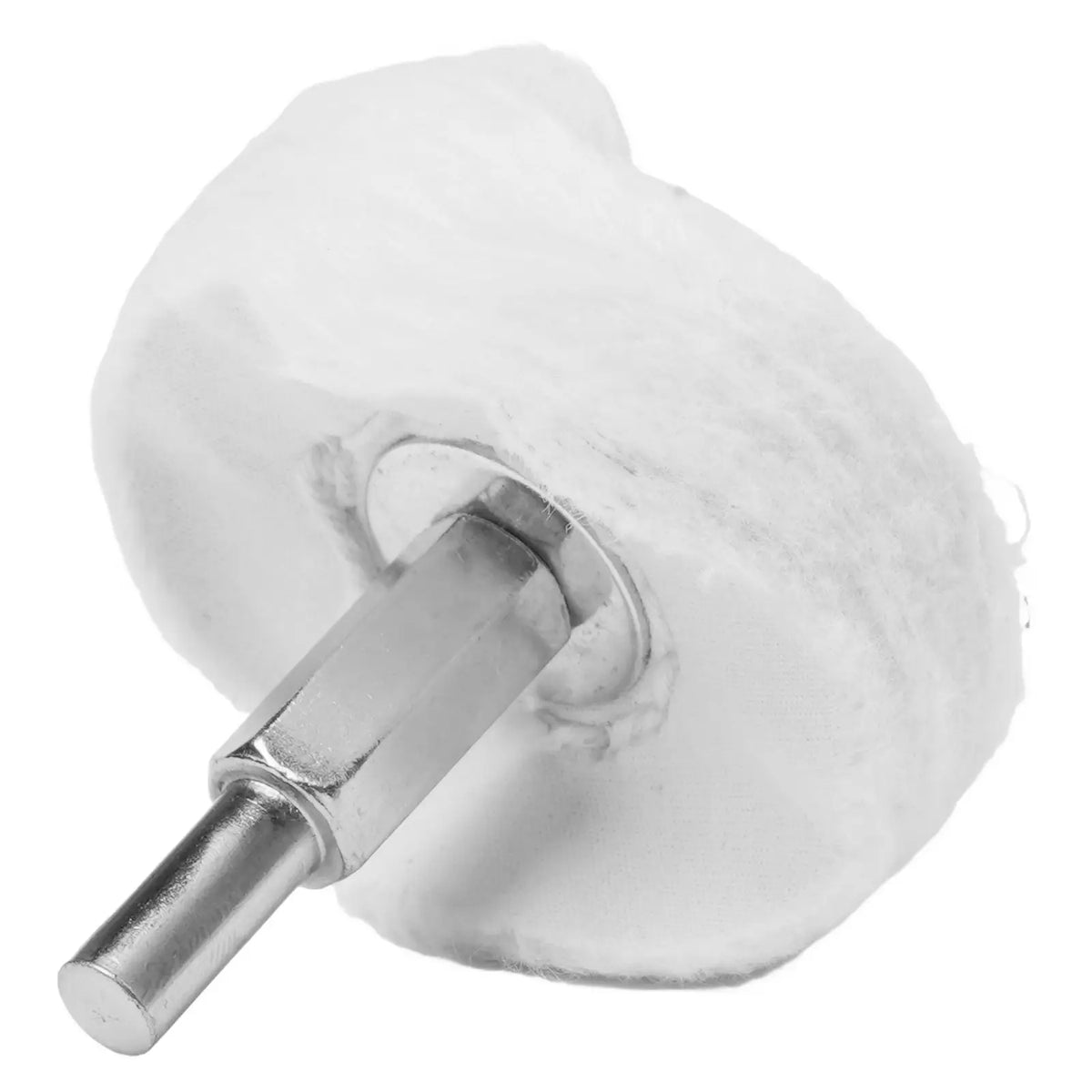 Cotton Polishing Wheel with 6mm Shank for Drill Buffing