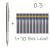 Vollmetall-Mechanischer Bleistift mit Ausziehmechanik