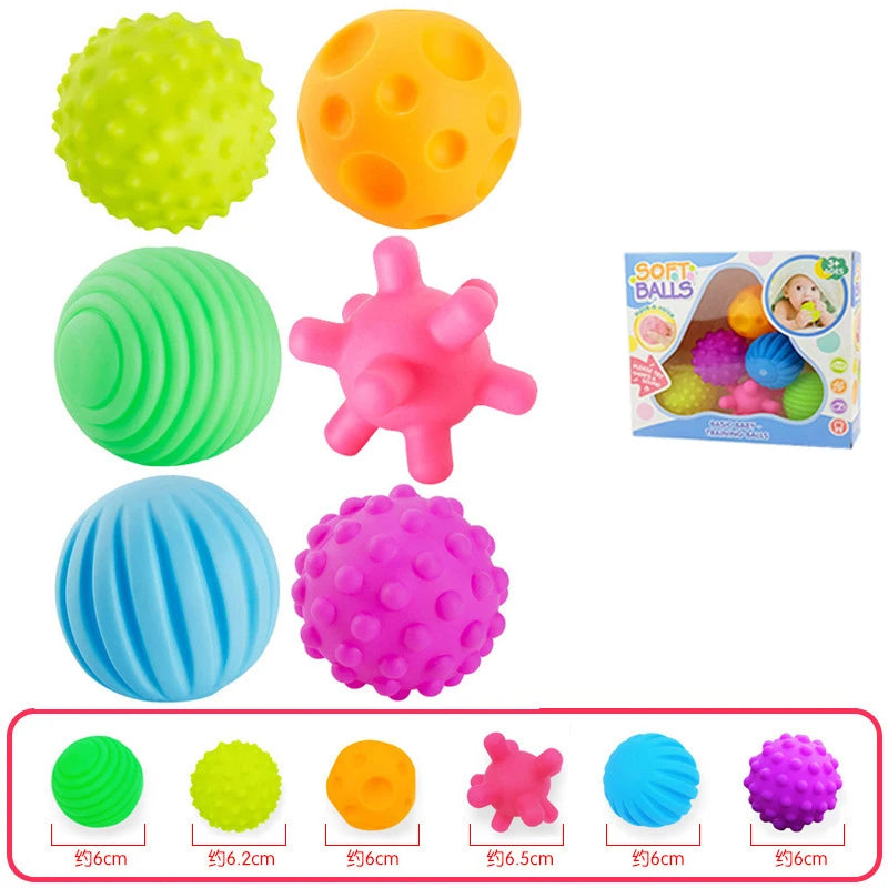 Textured Sensory Ball Set for Babies and Toddlers