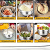 Premium Stainless Steel Mixing Bowls Set