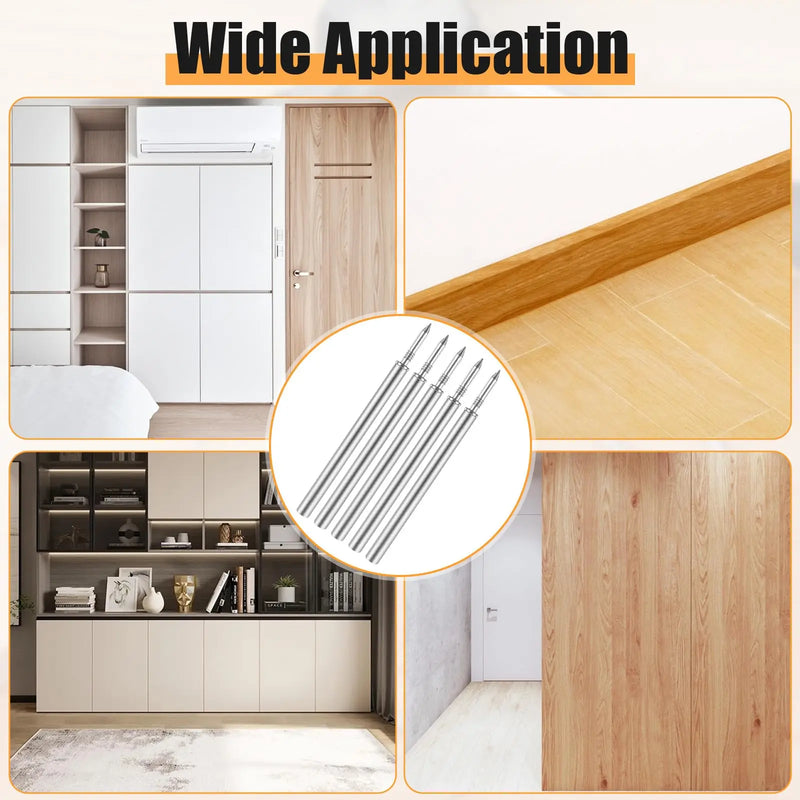 Invisible Skirting Nails for Seamless Molding Installation