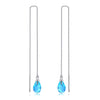 Elegant Cubic Zirconia Drop Earrings