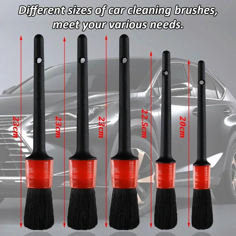 Car Interior Cleaning Brush Set
