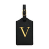 PU Leather Luggage Tag with Privacy Cover
