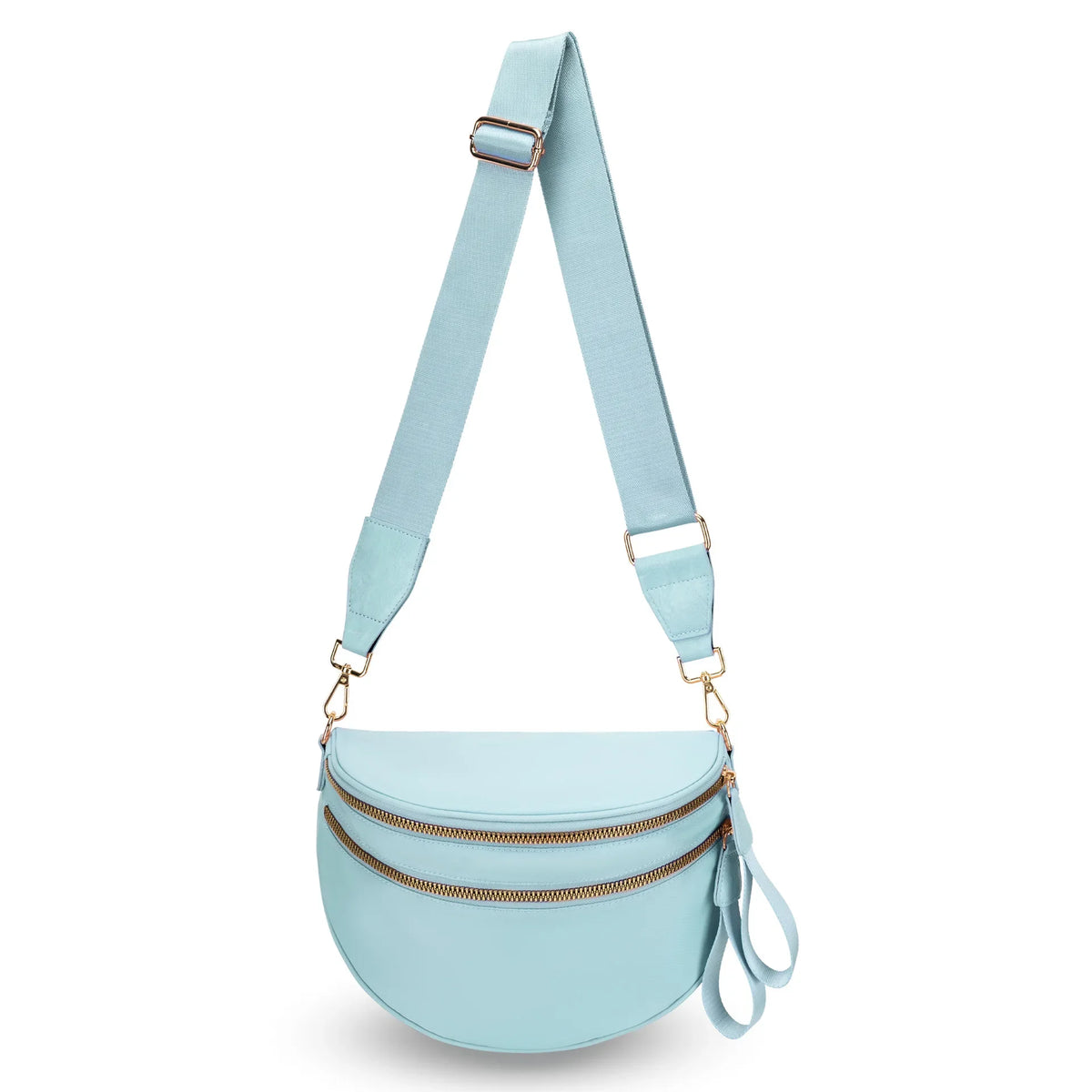 Women's Checkered Fanny Pack with Adjustable Crossbody Strap