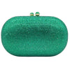 Rhinestone Evening Clutch with Chain Strap