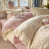 Washed Microfiber Duvet Cover Set with Pillowcases