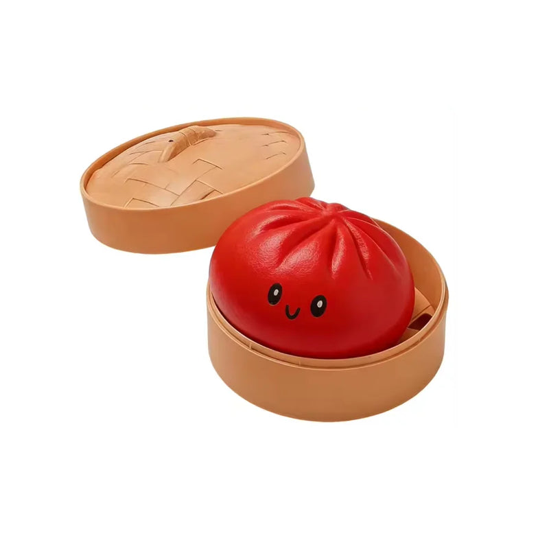 Smiley Face Dumpling Squishy Toy