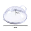 Transparent Microwave Splash Guard with Ergonomic Handle