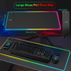 RGB Gaming Mouse Pad with 15W Wireless Charging