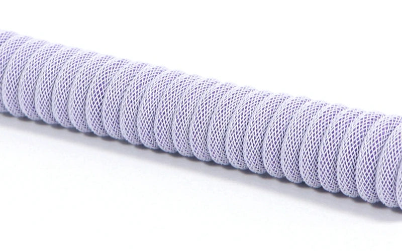 Handcrafted Coiled USB-A to Type-C Cable for Mechanical Keyboards