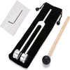 Chakra Healing Tuning Fork Set for Sound Therapy and Meditation
