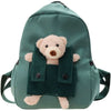 Cute Plush Bear Toddler Backpack