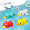 Wind-Up Swimming Animal Bath Toys for Toddlers