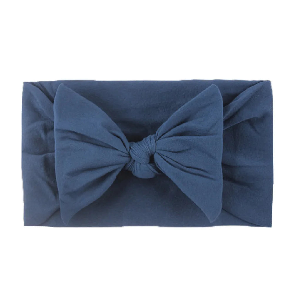 Soft Stretch Baby Bow Headbands
