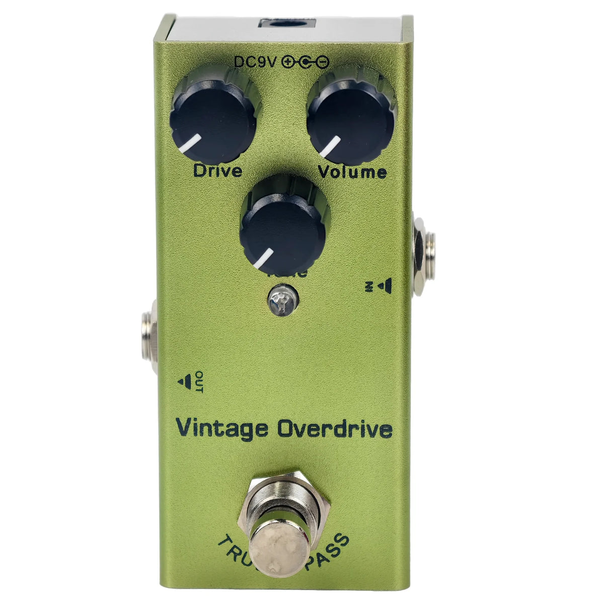 Compact Guitar Effects Pedal with 10 Classic Effect Modes