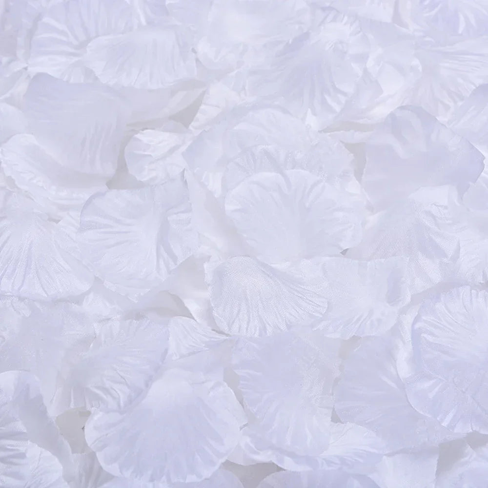 Soft Silk Artificial Rose Petals (25 Colors)
