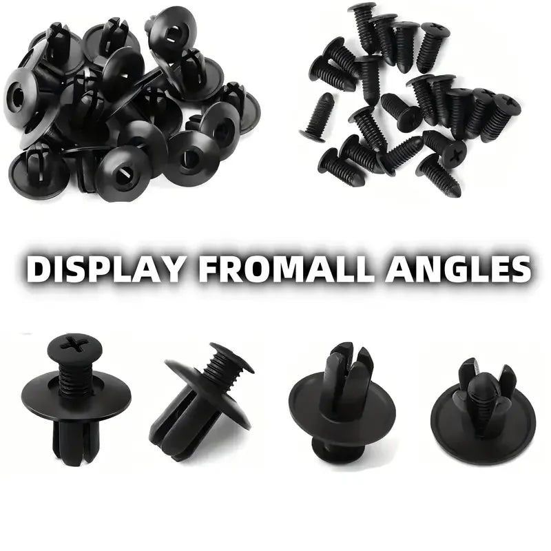 8mm Plastic Push Pin Rivets for Auto Fender and Bumper Repair