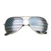 Gafas de sol aviador con bandera estadounidense