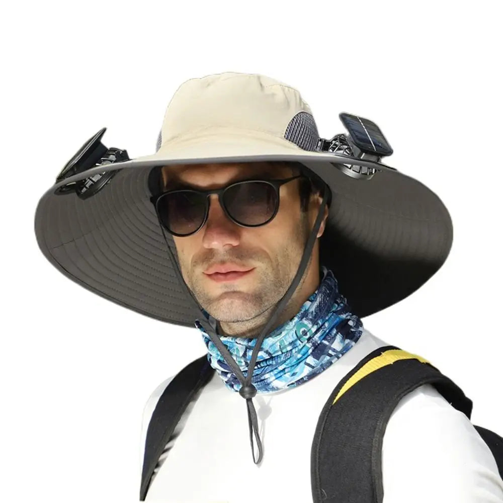 Solar Rechargeable Cooling Hat