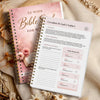 52 Week Bible Study Journal for Women – Guided Faith Planner with Spiral Binding