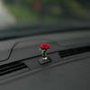Mini Rose and Sunflower Car Dashboard Vase Decor