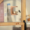 Walnut Wood Magnetic Door Chime