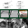 4-Piece Oil Seal Hook Removal Tool Set for O-Rings and Gaskets