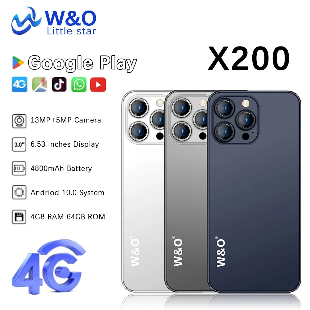 W&O X200 4G Smartphone