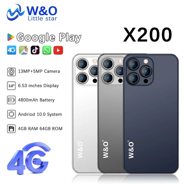 W&O X200 4G Smartphone