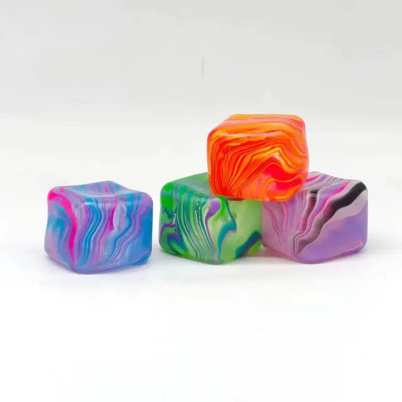 Snowflake Ice Cube Squishy Stress Relief Toy