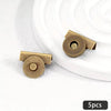 Metal Magnetic Snap Buttons for Sewing & Crafts (5 Pairs)