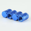Aluminum Tire Valve Stem Caps – Set of 4