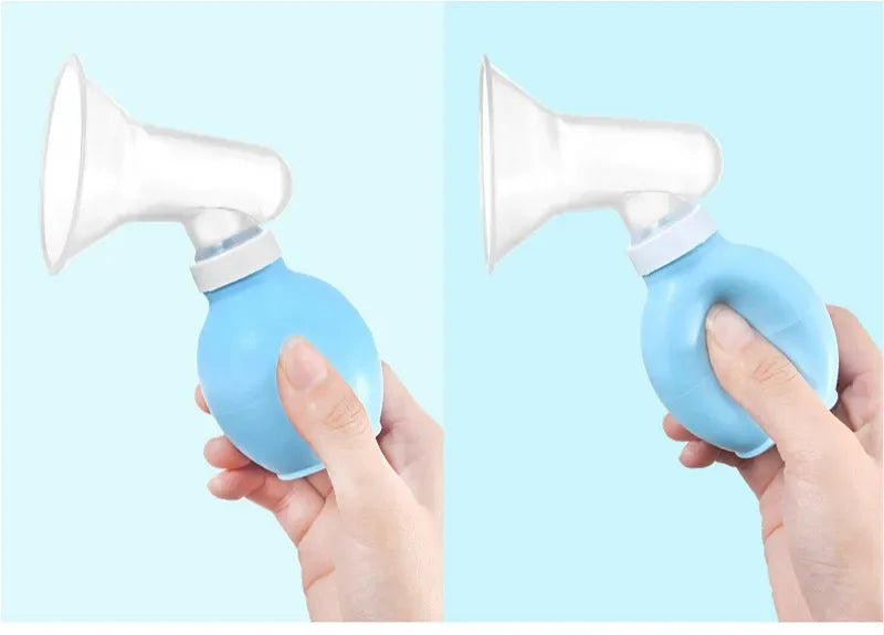 Manual Breast Pump with Soft Silicone Cushion