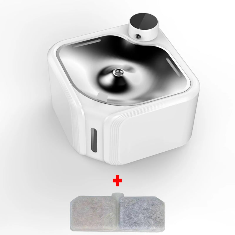 Fontaine à eau automatique pour animaux avec capteur infrarouge