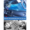 Custom-fit windshield sunshade for Jeep Wrangler JL and Gladiator JT