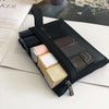 Breathable Mesh Makeup Bag Organizer - Multi-Purpose Travel Toiletry Pouch