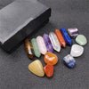 14-Piece Chakra Crystal Collection with Rose Quartz