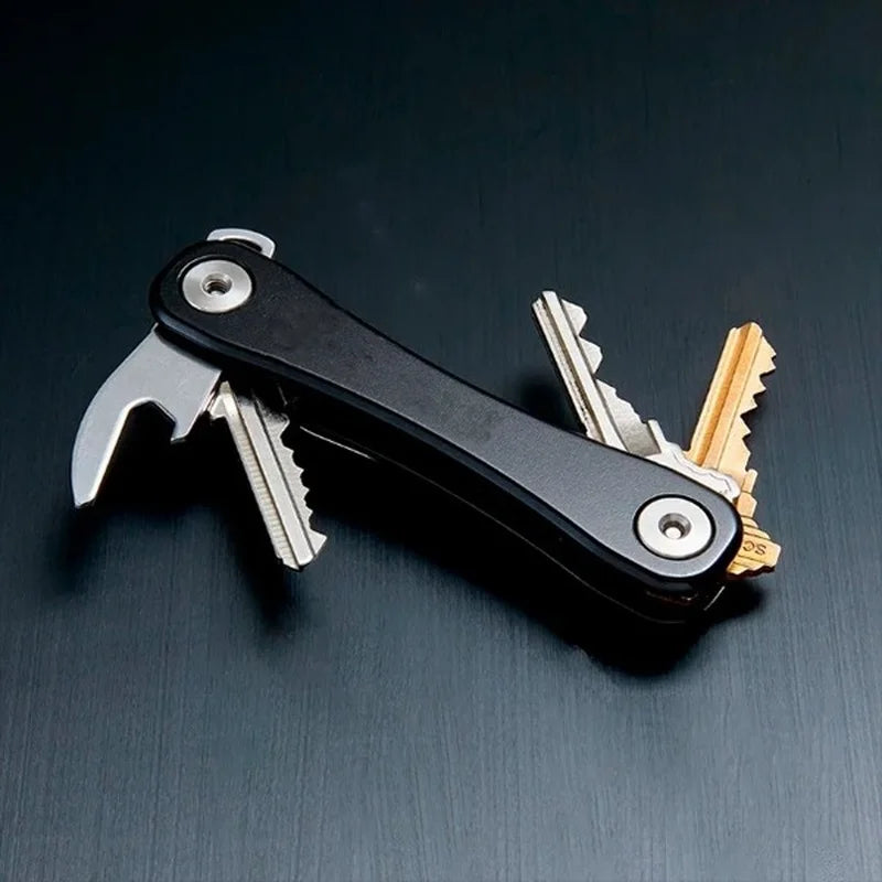 Compact Aluminum Key Organizer
