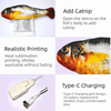 Motion-Sensor Interactive Fish Cat Toy