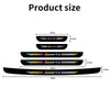 Diagram showing various sizes of sports decorative strips with corresponding dimensions.