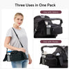 Universal Stroller Organizer with Insulated Cup Holders and Detachable Phone Bag