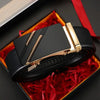Men's Automatic Buckle Leather Belt