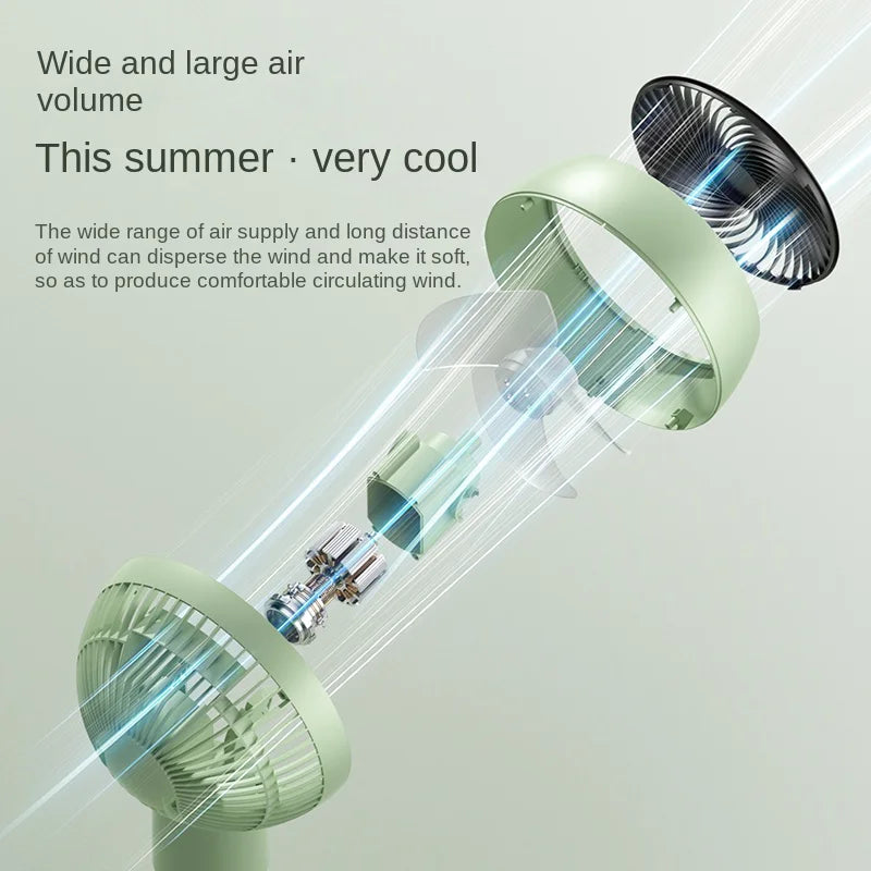 Adjustable Pedestal Fan with Remote Control and Timer