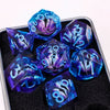 Beholder's Eye Sharp Edge Resin Dice Set for D&D