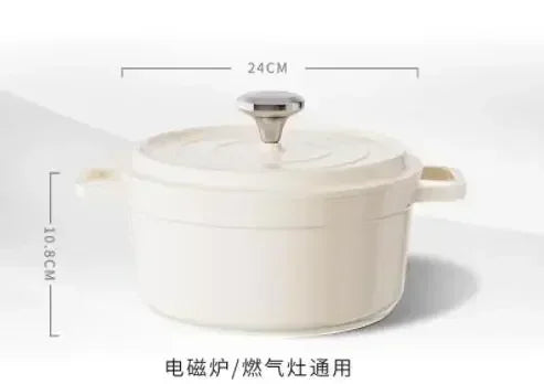Casserole en Aluminium Moulé Émaillé